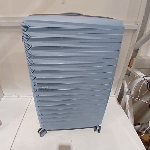 2PC AMERICAN TOURISTER ROLLING SUITCASE SET - 30"/28" - LIGHT BLUE image 2