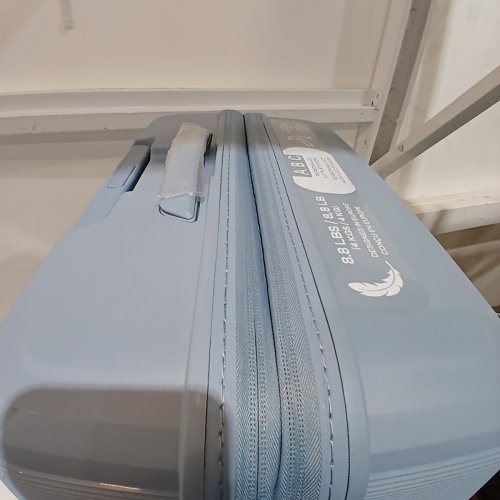 2PC AMERICAN TOURISTER ROLLING SUITCASE SET - 30"/28" - LIGHT BLUE image 3