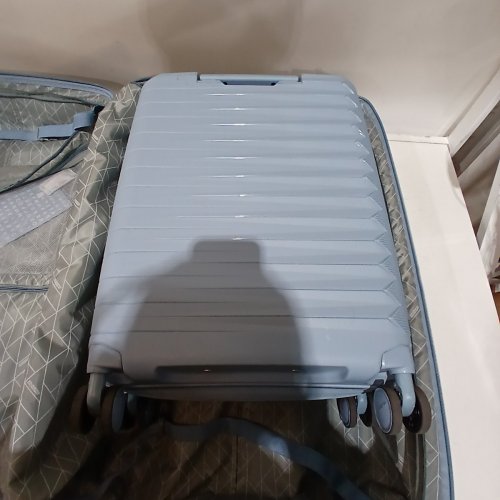 2PC AMERICAN TOURISTER ROLLING SUITCASE SET - 30"/28" - LIGHT BLUE image 4