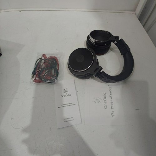 ONEODIO STUDIO PRO 50 WIRED STUDIO HEADPHONES - BLACK / RED (MODEL: PRO 50) image 3