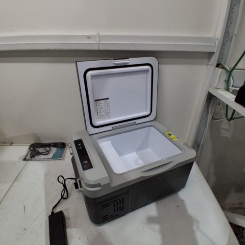 EUHOMY CAR REFRIGERATOR COMPRESSOR ELECTRIC COOLER WITH APP CONTROL - 10L - GREY (MODEL: CF020-10) image 3