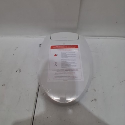 BRONDELL SWASH ECOSEAT NON-ELECTRIC SLOW-CLOSE BIDET TOILET SEAT - FITS ELONGATED TOILETS 18"-19.5"/5.5"-8" BOLT SPREAD - WHITE (MODEL: CANS101-EW) image 2