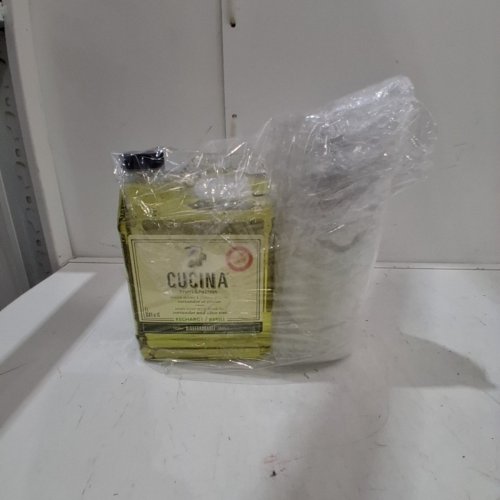 2PC CUCINA CORIANDER & OLIVE TREE HAND SOAP REFILL AND PUMP DISPENSER - 1L REFILL AND 200 ML BOTTLE (MODEL: 2060782) image 5