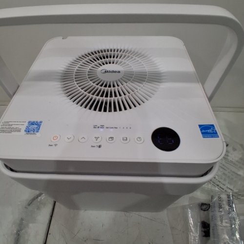 MIDEA CUBE 20 PINT SMART WIFI DEHUMIDIFIER, WHITE - (MAD20S1QWT) image 2