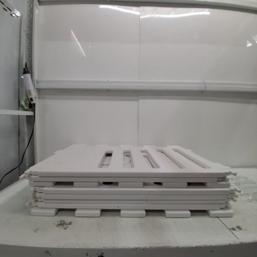 TSYPAIRS 8-PANEL DOG PLAYPEN WITH DOOR - 24" - WHITE (MODEL: MD-DP-7+1) image 4