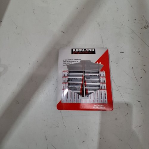 48PK KIRKLAND SIGNATURE KIRKLAND SIGNATURE AA BATTERIES -SILVER/RED (MODEL: 1938092) image 2