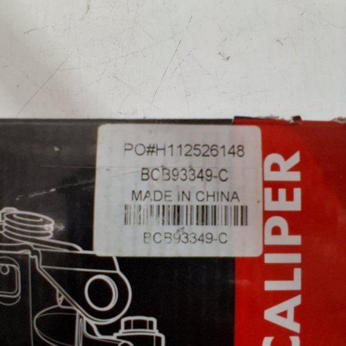 A-PREMIUM FRONT LEFT DRIVER SIDE BRAKE CALIPER WITH BRACKET - FITS SELECT MODELS - SILVER (MODEL: BCB93349-C) image 2