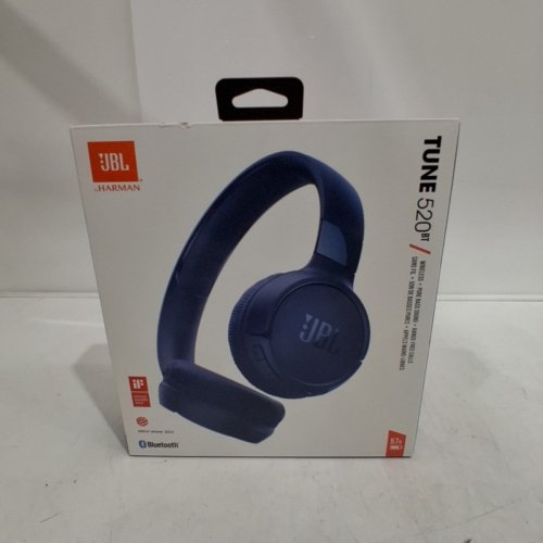 JBL TUNE 520BT WIRELESS ON-EAR HEADPHONES WITH BUILT-IN MICROPHONE AND FOLDABLE DESIGN - BLUE image 4