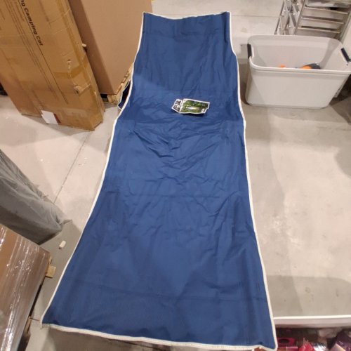 OVERMONT CAMPING COT - 75" X 28" - 550LBS CAP - BLUE image 2