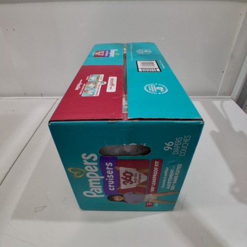 96PK PAMPERS PULL ON CRUISERS 360° 100% LEAKPROOF FIT DISPOSABLE BABY DIAPERS - SIZE 5 (27LBS+) image 4