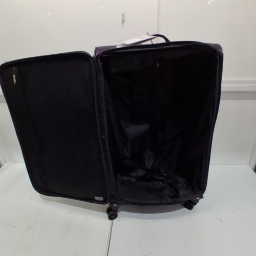 U.S. TRAVELER EXPANDABLE SOFTSIDE LUGGAGE WITH SPINNER WHEELS - 31" - PURPLE (MODEL: US08125L31) image 3