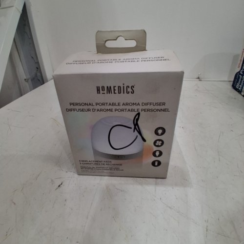 HOMEDICS PERSONAL PORTABLE AROMA PAD DIFFUSER - WHITE (MODEL: ARMH-110GY) image 4