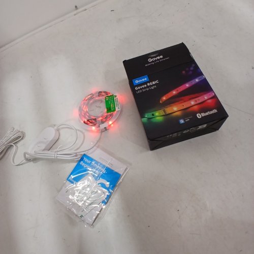 GOVEE RGBIC LED STRIP LIGHTS SMART LED LIGHTS FOR BEDROOM APP AND BLUETOOTH CONTROL - 16.4FT (MODEL: H617A) image 2