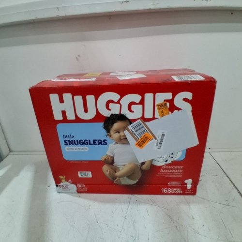 168PK HUGGIES WINNIE THE POOH LITTLE SNUGGLERS DIAPERS - SIZE 1 image 4