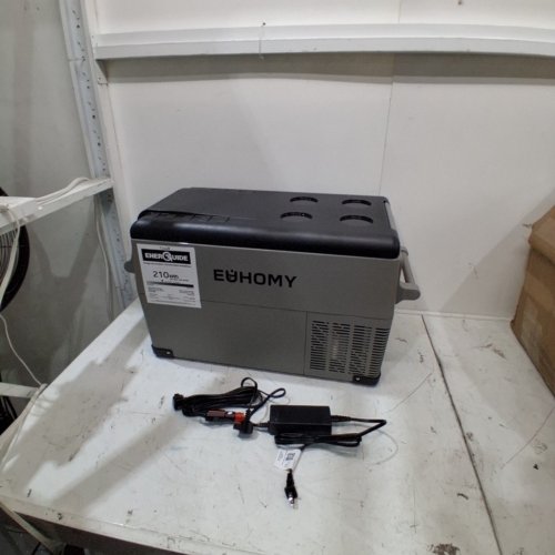 EUHOMY CAR ELECTRIC REFRIGERATOR COOLER WITH APP CONTROL - 32QT - 12V - GREY (MODEL: CF001-35GR-CAEH)) image 3