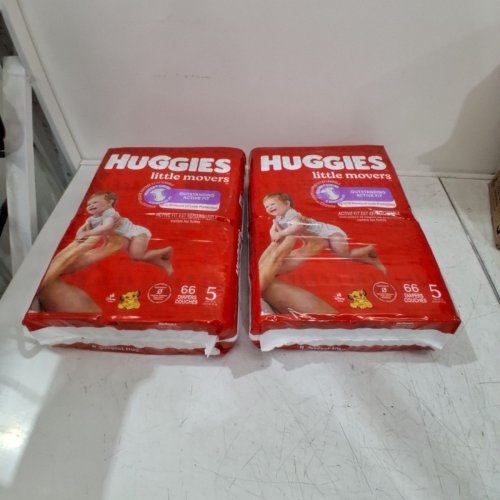 132PK HUGGIES LITTLE MOVERS DIAPERS - SIZE 5 (27+LBS) - DISNEY BABY LION KING (MODEL: 56316) image 2