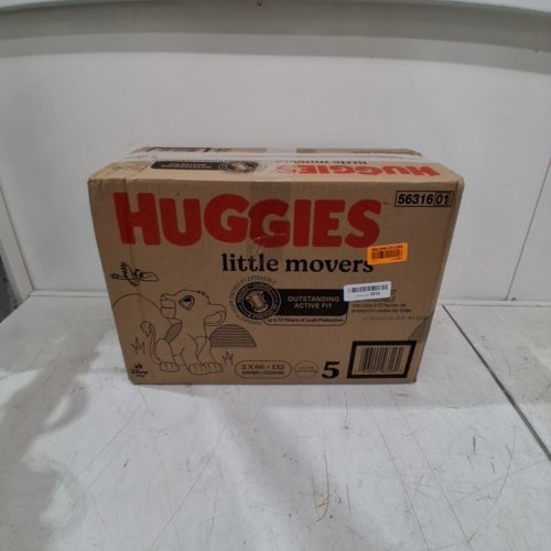 132PK HUGGIES LITTLE MOVERS DIAPERS - SIZE 5 (27+LBS) - DISNEY BABY LION KING (MODEL: 56316) image 4