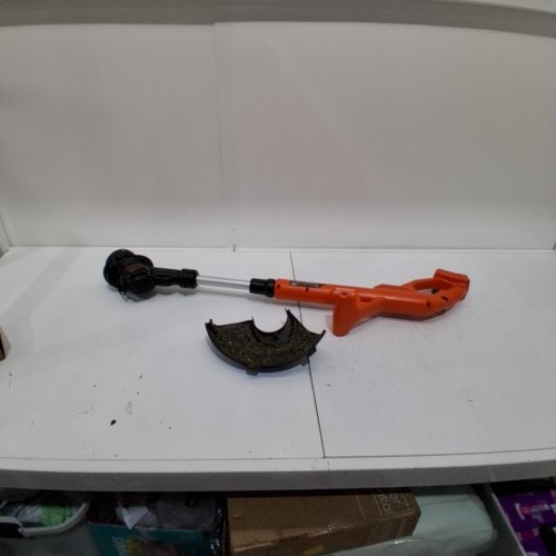 BLACK+DECKER STRING TRIMMER/EDGER *TOOL ONLY* - 10" - BLACK/ORANGE (MODEL: LST201) image 3