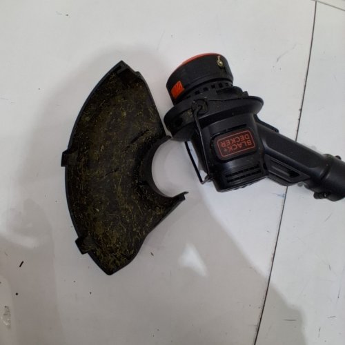 BLACK+DECKER STRING TRIMMER/EDGER *TOOL ONLY* - 10" - BLACK/ORANGE (MODEL: LST201) image 6