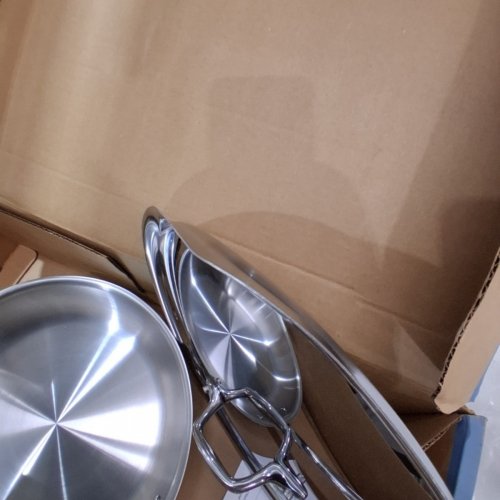 ALL CLAD D3 STAINLESS FRYING PAN WITH LID, 12" image 3