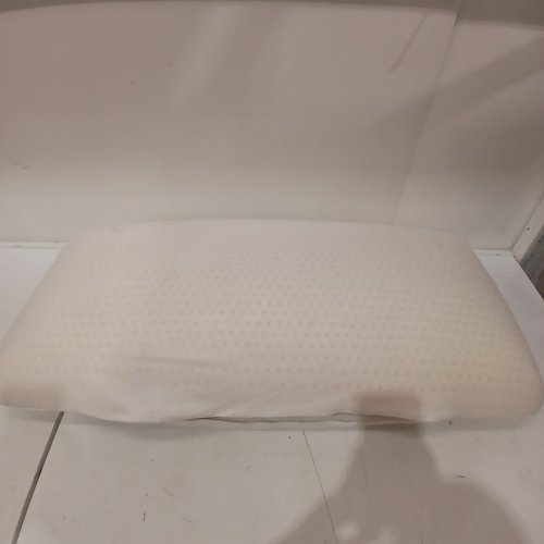 TALALAY LATEX PILLOW WITH REMOVEABLE COTTON COVER - KING - WHITE image 3
