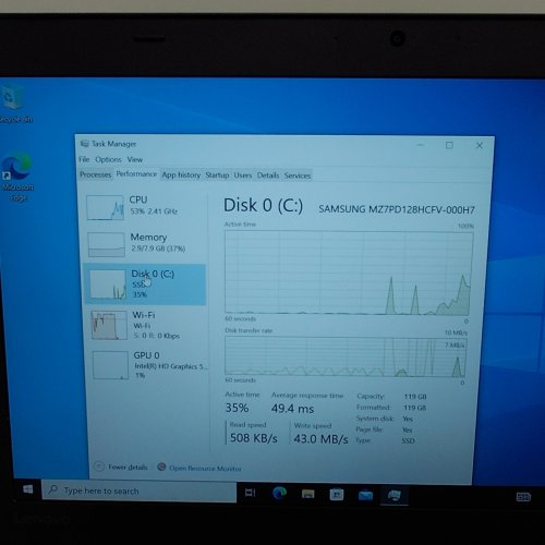 THINKPAD T460 LAPTOP INTEL CORE I5 6200U 8GB DDR3 RAM 128GB STORAGE image 5