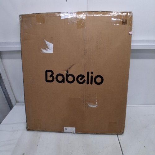 BABELIO PRESSURE MOUNTED METAL GATE - 30" X 29"-48" - DARK WOOD PATTERN (MODEL: CB-M-101) image 4