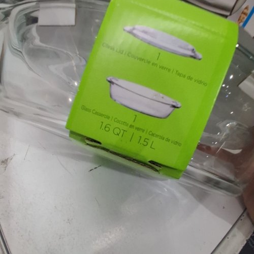 2PC LIBBEY BAKER'S BASICS GLASS CASSEROLE DISH WITH GLASS LID - 1.6 QT / 1.5 L image 3