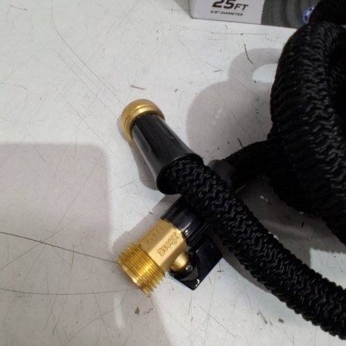 BIG BOSS XHOSE PRO HEAVY DUTY KINK FREE EXPANDABLE STANDARD GARDEN HOSE - 25FT - BLACK image 3