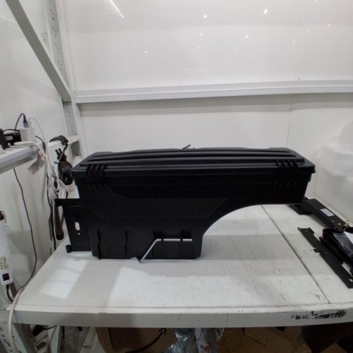 VEVOR TRUCK BED STORAGE BOX WITH SWINGING HINGE LOCK WITH KEY - FOR FORD F150 2015 TO 2021 MODELS RIGHT SIDE - BLACK (MODEL: ZP20220406S02) image 7