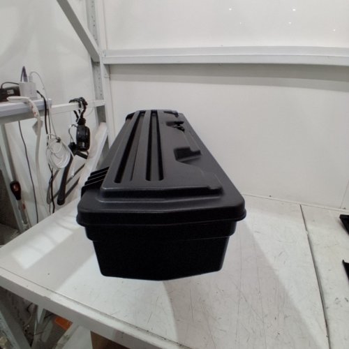VEVOR TRUCK BED STORAGE BOX WITH SWINGING HINGE LOCK WITH KEY - FOR FORD F150 2015 TO 2021 MODELS RIGHT SIDE - BLACK (MODEL: ZP20220406S02) image 8