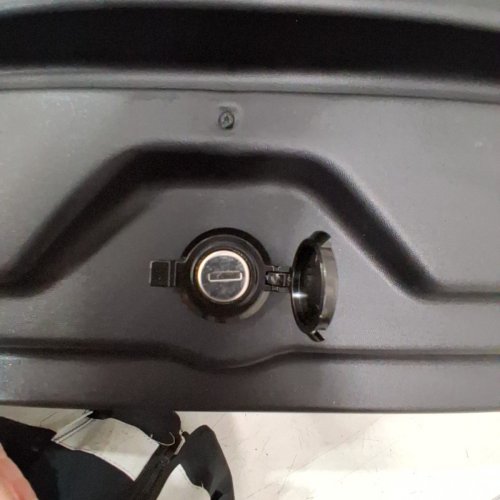VEVOR TRUCK BED STORAGE BOX WITH SWINGING HINGE LOCK WITH KEY - FOR FORD F150 2015 TO 2021 MODELS RIGHT SIDE - BLACK (MODEL: ZP20220406S02) image 9