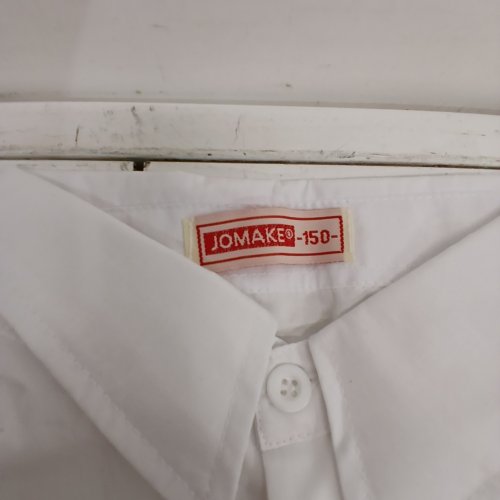 KIDS EURO BUTTON-UP SHIRT - 150CM/ MEDIUM 10-12- WHITE image 2