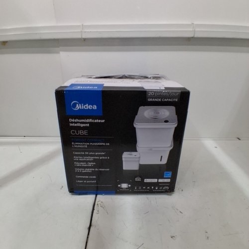 MIDEA CUBE SMART WIFI DEHUMIDIFIER, WHITE - 20 PINT (MODEL:MAD20S1QWT) image 6