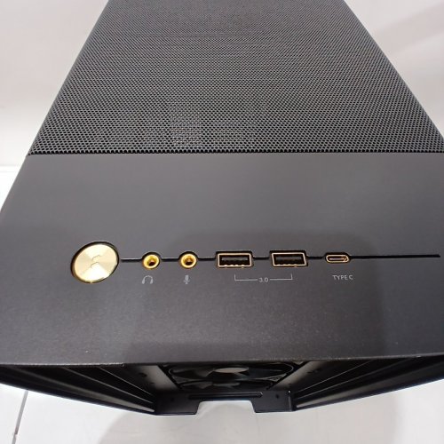 FRACTAL DESIGN NORTH MID TOWER COMPUTER CASE WITH GLASS WINDOW - CHARCOAL BLACK WITH TINTED GLASS (MODEL: FD-C-NOR1C-02) image 5