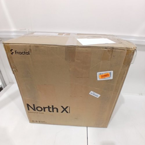 FRACTAL DESIGN NORTH MID TOWER COMPUTER CASE WITH GLASS WINDOW - CHARCOAL BLACK WITH TINTED GLASS (MODEL: FD-C-NOR1C-02) image 8