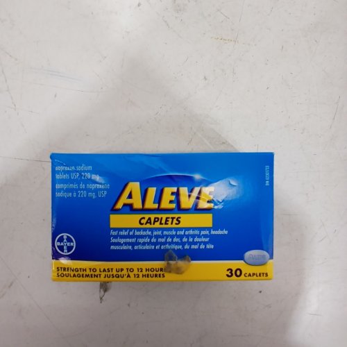 30 CAPS ALEVE NAPROXEN SODIUM CAPLETS, 220MG image 2