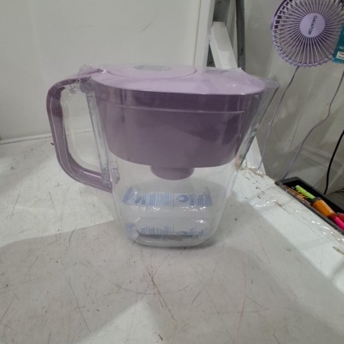 BRITA WATER FILTER PITCHER WITH FILTER - 6 CUP - PURPLE image 2