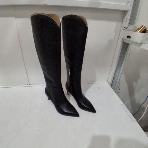 WOMEN'S MARC FISHER LTD QUINNIE KNEE-HIGH BOOTS - 6M - BLACK image 2