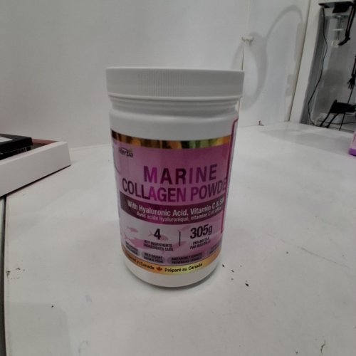 HERBA MARINE COLLAGEN POWDER WITH HYALURONIC ACID - 305 GRAMS image 2