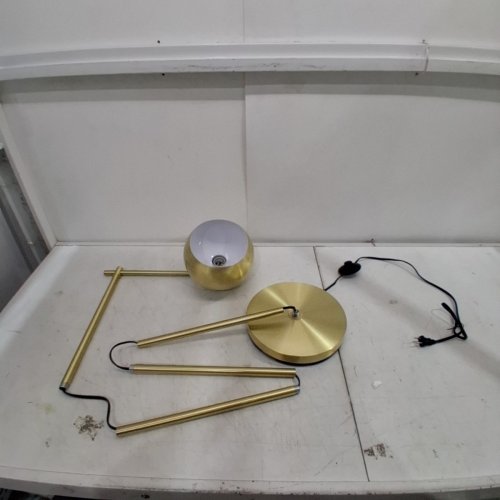 GLOBE ELECTRIC FLOOR LAMP - 60" - SATIN GOLD (MODEL: 12915) image 2