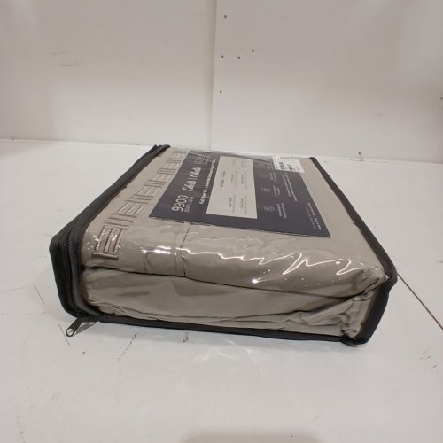 4PC COMFY BAMBOO WORLD CELEESTE 9900 SERIES BEDDING SHEET SET, MICROFIBER - FULL - GREY image 4