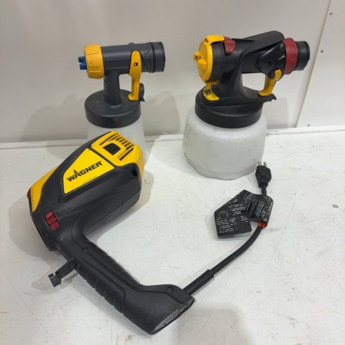 WAGNER SPRAYTECH FLEXIO PAINT SPRAYER SET WITH ACCESSORIES - BLACK/YELLOW (MODEL: 2424011) image 5