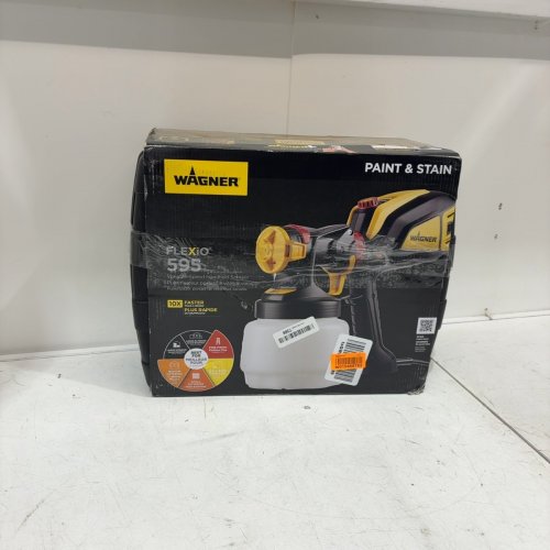 WAGNER SPRAYTECH FLEXIO PAINT SPRAYER SET WITH ACCESSORIES - BLACK/YELLOW (MODEL: 2424011) image 6