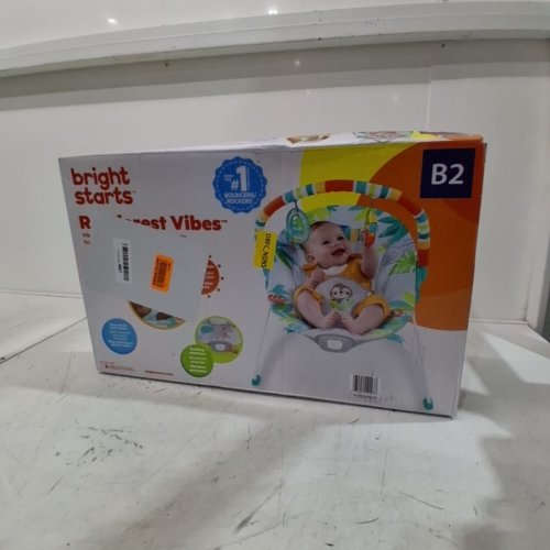 BRIGHT STARTS RAINFOREST VIBES VIBRATING BOUNCER image 2