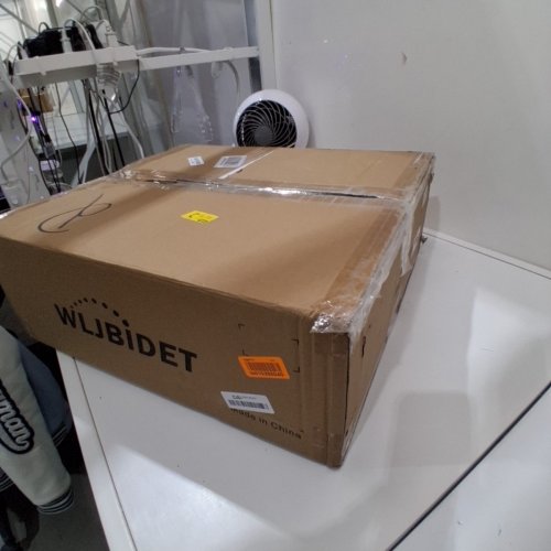WLJBIDET ELONGATED SMART BIDET TOILET SEAT WITH HEAT/DRYER & NIGHTLIGHT - 18.5" - WHITE - (MODEL: WLJ-O80KL ) image 7