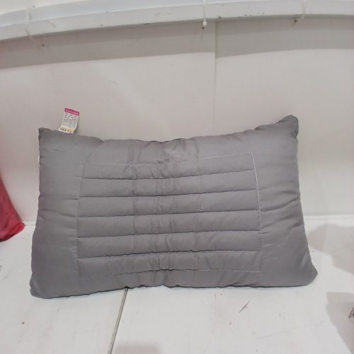 CORE HOME SOFT DORMITORY PILLOW - 30.7" X 18.8" - GREY image 2