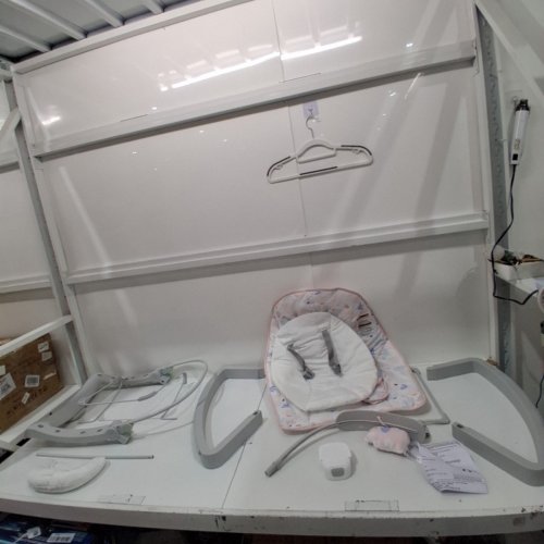 INGENUITY KEEP COZY 3-IN-1 GROW WITH ME VIBRATING BABY BOUNCER SEAT & ROCKER - 6-40LBS - PINK/GREY - (MODEL: 12909) image 3