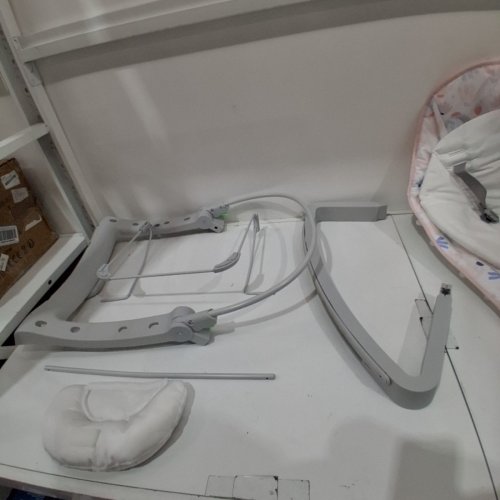 INGENUITY KEEP COZY 3-IN-1 GROW WITH ME VIBRATING BABY BOUNCER SEAT & ROCKER - 6-40LBS - PINK/GREY - (MODEL: 12909) image 5