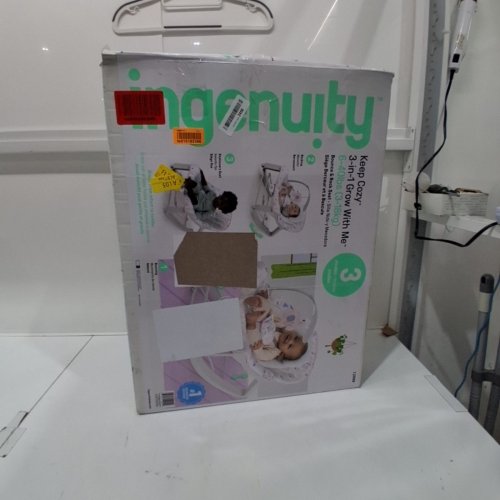 INGENUITY KEEP COZY 3-IN-1 GROW WITH ME VIBRATING BABY BOUNCER SEAT & ROCKER - 6-40LBS - PINK/GREY - (MODEL: 12909) image 7